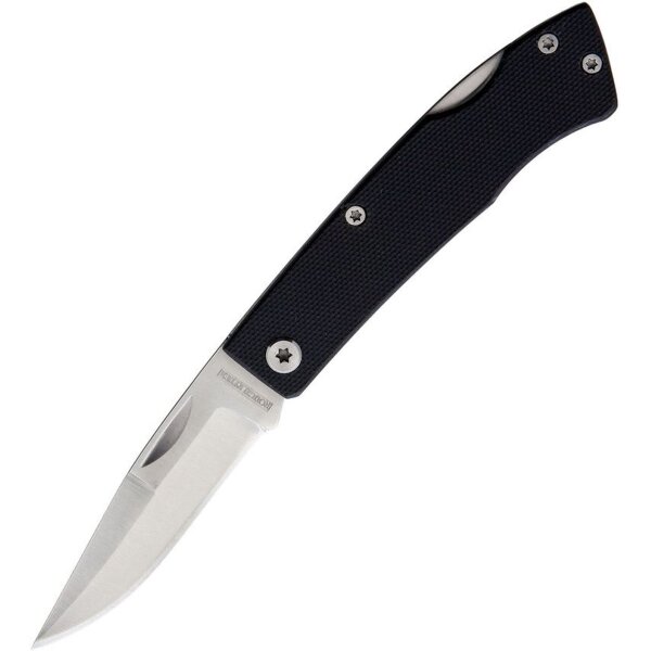 Rough Ryder Lockback Taschenmesser mit G10 Griff schwarz black und Backlock rostfrei RR2178