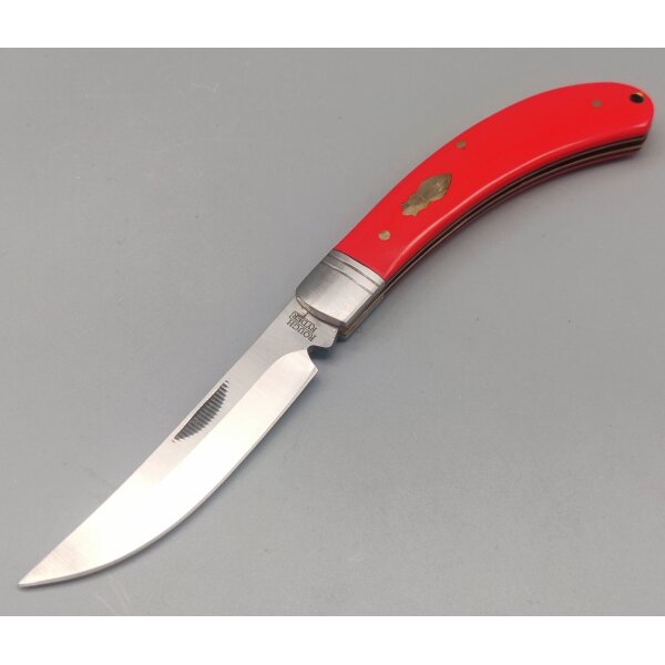 Rough Ryder Messer Large Bow Trapper red Micarta rot Slipjoint Taschenmesser RR2455