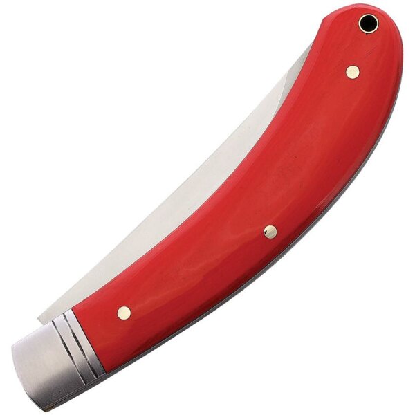 Rough Ryder Messer Large Bow Trapper red Micarta rot Slipjoint Taschenmesser RR2455