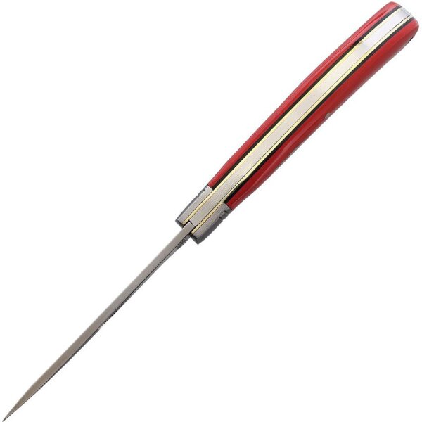 Rough Ryder Messer Large Bow Trapper red Micarta rot Slipjoint Taschenmesser RR2455