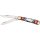 Rough Ryder Stoneworx Trapper mit Perlmut und Steinmix Mother of Pearl rot blau weiß Messer Taschenmesser Doppelklinge RR918