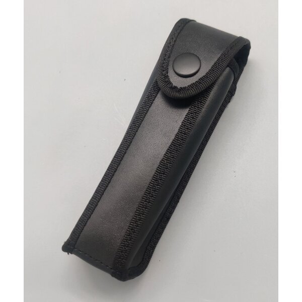 Lederetui groß für große Taschenmesser mit Nylon Band zur Befestigung am Gürtel oä Länge ca 14cm Breite ca 4cm SH1226