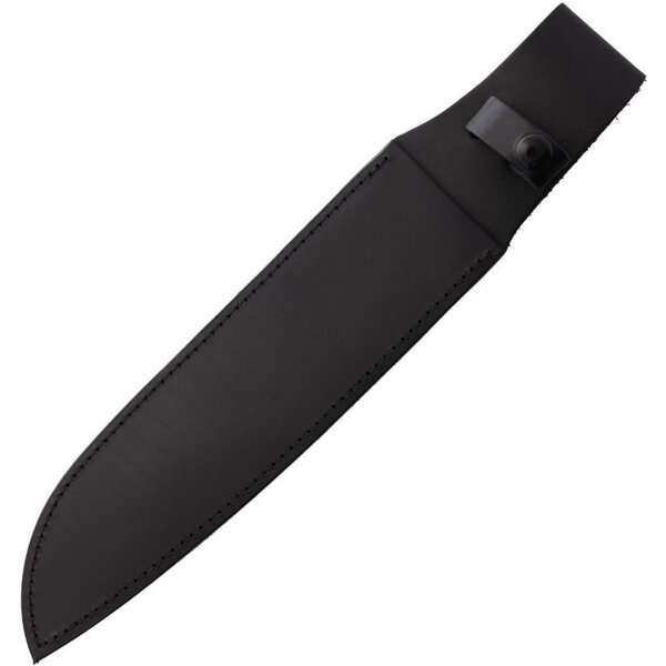 Lederscheide groß für große Taschenmesser mit Nylon Band zur Befestigung am Gürtel oä Länge ca 14cm Breite ca 4cm Made in Mexico SH1249