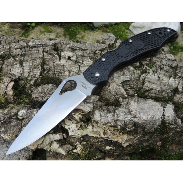 Spyderco Cara Cara 8Cr13MoV Stahl FRN  Schwarz 01SP1003PBK