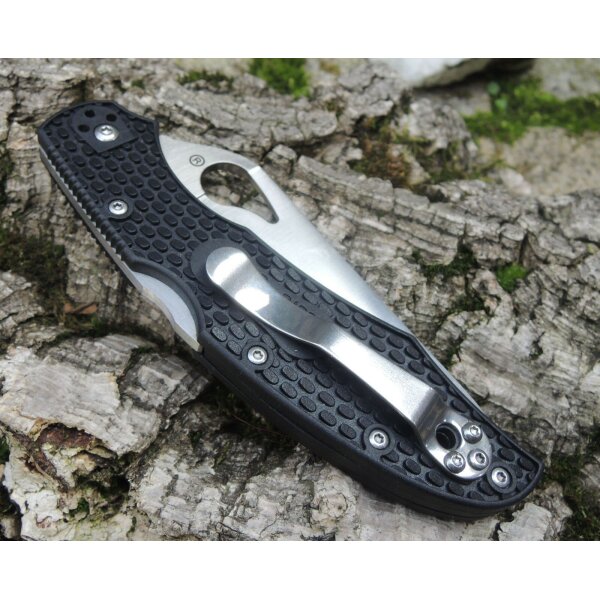 Spyderco Cara Cara 8Cr13MoV Stahl FRN  Schwarz 01SP1003PBK