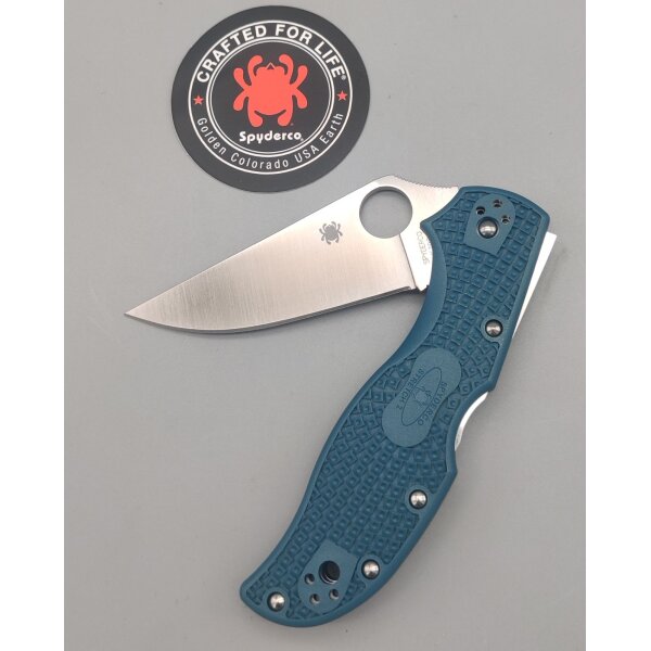 Spyderco Stretch 2 Lightweight K390 Blue Blau 01SP1142
