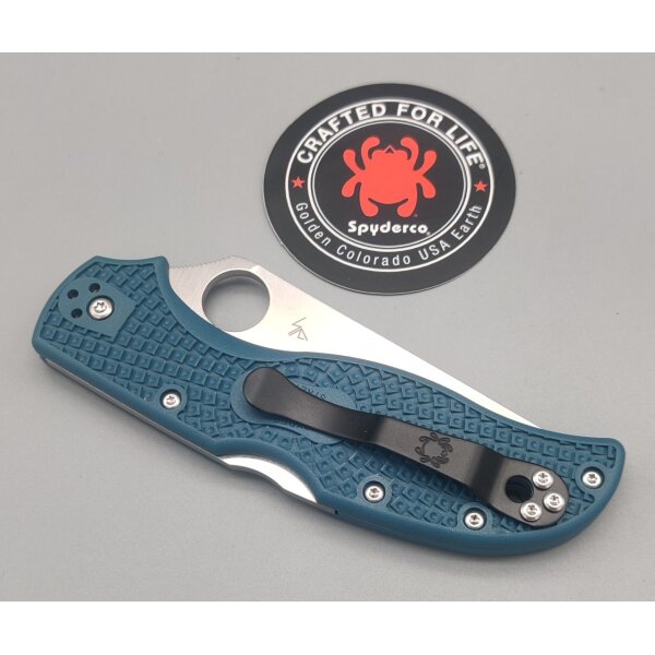 Spyderco Stretch 2 Lightweight K390 Blue Blau 01SP1142