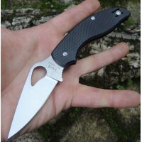 Byrd Spyderco Tern 8Cr13MoV Stahl G10 Schwarz black...
