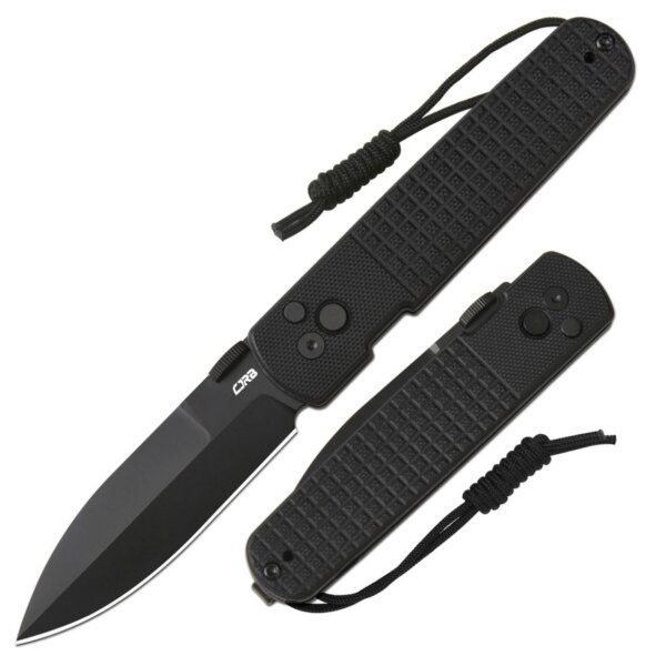 CJRB J1951-BBK Locust AR-RPM9 Black G10 Keramikkugellager Schwarz Taschenmesser