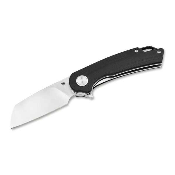 Böker Magnum Cliff Wharn Taschenmesser Schwarz Clip 440B Stahl G10 Griff Linerlock 01BM0002