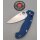 Spyderco Manix 2 XL Cobalt Blue Blau CPM-SPY27 Stahl Ball Bearing Lock & G10 Griff Made in USA