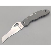 Byrd Spyderco Gooney Grey G10 Grau Backlock 9Cr14MoV...