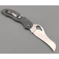 Byrd Spyderco Gooney Grey G10 Grau Backlock 9Cr14MoV...