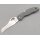 Byrd Spyderco Gooney Grey G10 Grau Backlock 9Cr14MoV Stahl SPBY24GPGY