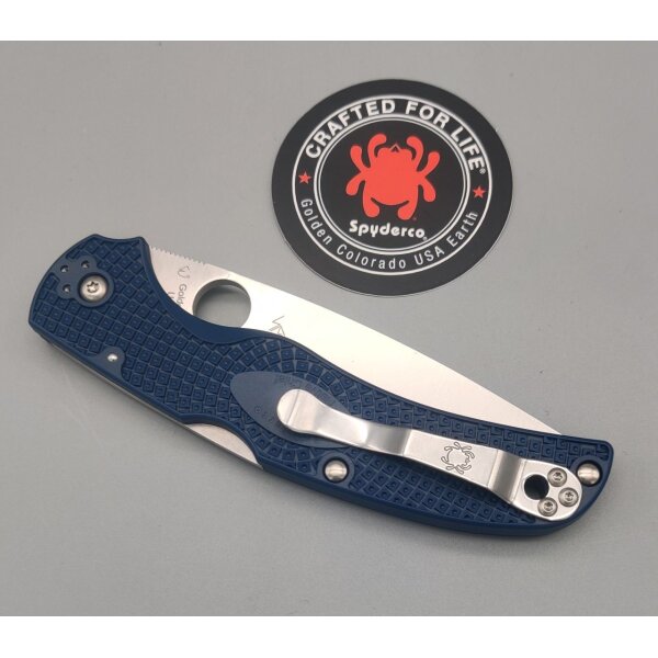 Spyderco Native Chief Blue Blau FRN Griff S110V Stahl SPC244PDBL