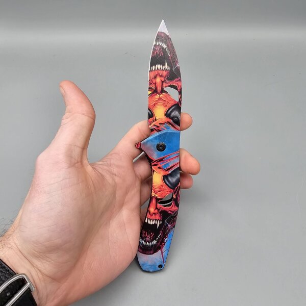 Albainox 3D Devil Taschenmesser 3Cr13 Stahl