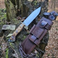 J&V Forester Knives Anubis Carbonstahl Chopo...