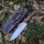 J&V Forester Knives Anubis Carbonstahl Haya stabilisierte Pappel Premium Holzgriff inkl. Lederscheide braun Handmade