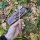 J&V Forester Knives Anubis Carbonstahl Haya stabilisierte Pappel Premium Holzgriff inkl. Lederscheide braun Handmade