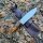 J&V Forester Knives Anubis 1.4116 Stahl Haya stabilisierte Pappel Premium Holzgriff inkl. Lederscheide braun Handmade