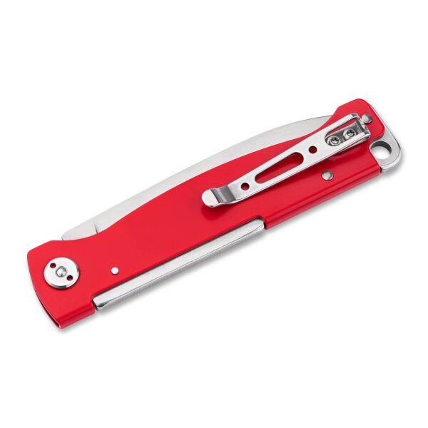 Böker Plus Atlas Red Slipjoint 12C27 Stahl Edelstahl Griff 01BP0013