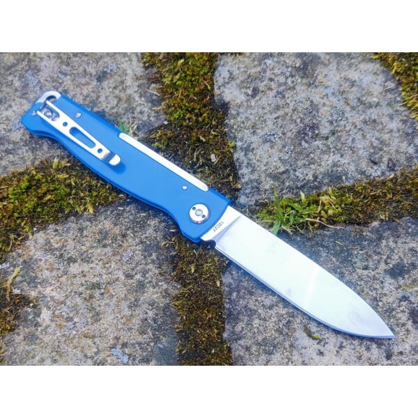 Böker Plus Atlas Blue Slipjoint 12C27 Stahl Edelstahl Griff 01BP0014