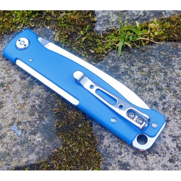 Böker Plus Atlas Blue Slipjoint 12C27 Stahl Edelstahl Griff 01BP0014