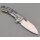 QSP Capybara Frame Lock M390 Stahl Titangriff Blue Camo Carbon Fiber