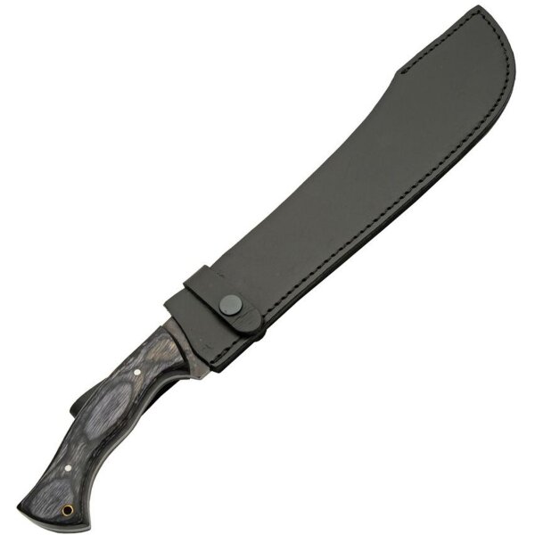 Rite Edge MACHETE Carbonstahl Pakkaholzgriff Buschmesser Hackmesser mit Lederscheide