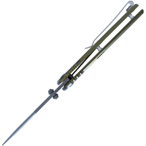 Buck Knives Trekker XLT Linerlock Taschenmesser Messer Serrations Titanium coated Aluminiumgriff BU736GRX