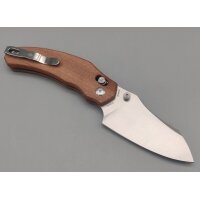 Kizer Bulldog Nitro-V Mkuruti Holz Clutch Lock Folder
