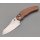 Kizer Bulldog Nitro-V Mkuruti Holz Clutch Lock Folder