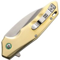 Rough Ryder Rider BRASS Messing Linerlock Messer...