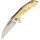 Rough Ryder Rider BRASS Messing Linerlock Messer Taschenmesser Messinggriff RR2179 D2 Stahl