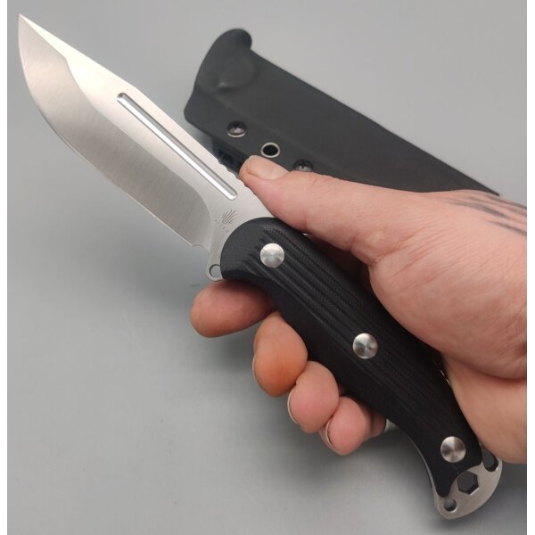 Kizer Ursa Major AEB-L G10 Black Fixed Blade