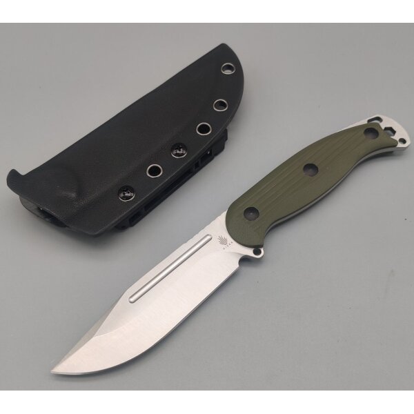 Kizer Ursa Major AEB-L G10 Olive Green Fixed Blade
