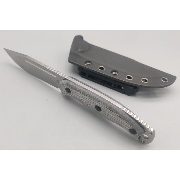 Kizer Ursa Major Nitro-V Micarta Black Fixed Blade
