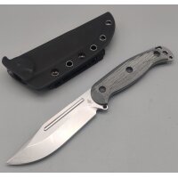 Kizer Ursa Major Nitro-V Micarta Black Fixed Blade