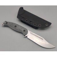 Kizer Ursa Major Nitro-V Micarta Black Fixed Blade