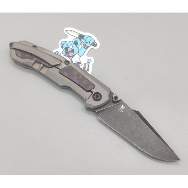 Kizer Feweed S35VN Stahl Titan & Fat Carbon Folder