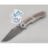 Kizer Feweed S35VN Stahl Titan & Fat Carbon Folder