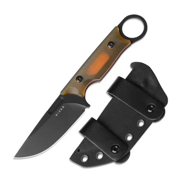 Kizer Cabox Fahrtenmesser Nitro-V Stahl PEI Griff