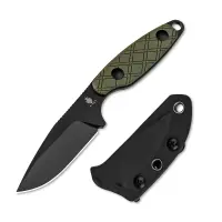 Kizer Muskrat Fixed Blade D2 Stahl Green G10