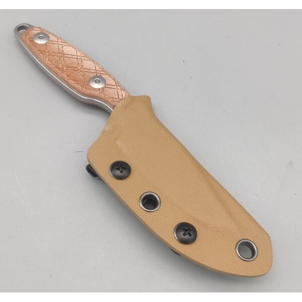 Kizer Muskrat Fixed Blade 154Cm Stahl Micarta