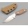 Kizer Muskrat Fixed Blade 154Cm Stahl Micarta