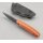 Kizer Hare Fixed Blade D2 Stahl Orange G10 Griff EDC