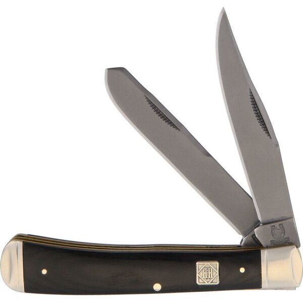 Rough Ryder Trapper High Carbon Slipjoint Taschenmesser Messer Carbonstahl Doppelklinge RR1570