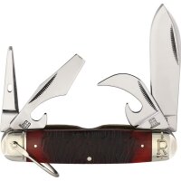 Rough Ryder Rider Tiger Stripe Scout Knife Taschenmesser...