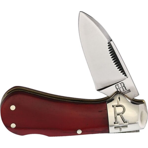 Rough Ryder Rider Cub Lockback Red Smooth Bone rot Knochen Taschenmesser Messer RR2227
