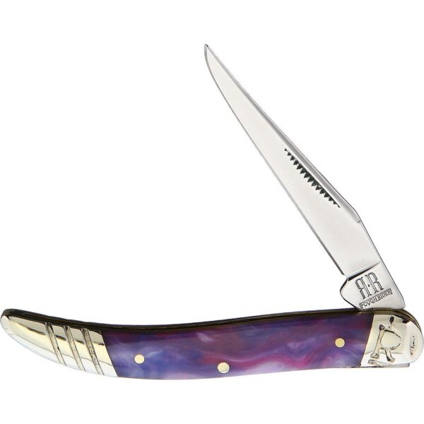 Rough Ryder Toothpick Purple Swirl Taschenmesser Messer Sammlerbox lila RR2148